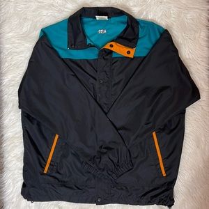 REI Vintage Color Block Windbreaker
